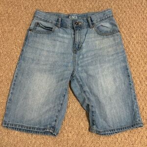 children’s place knee-length jean shorts jorts